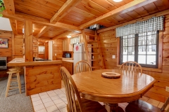 Cabin Dining and Kitchen